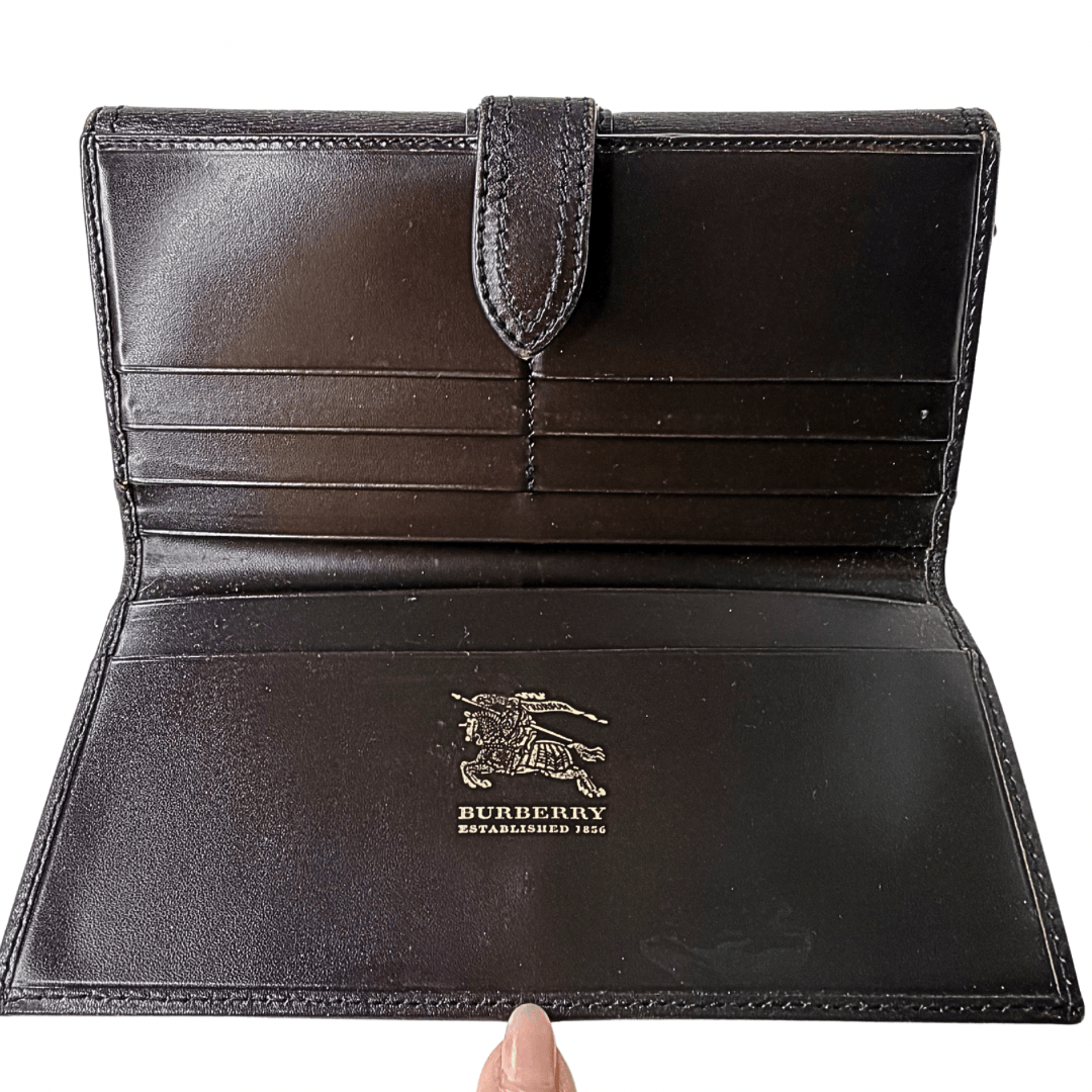 Burberry Haymarket Check Wallet