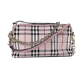 Burberry Horseferry Check Pink Crossbody
