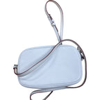 Crossbody Designer By Coach In Cream, Size:Small