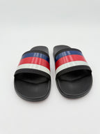Sandals Luxury Designer By Gucci In Black, Size:10