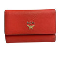 Wallet Luxury Designer By Mcm In Coral, Size:Medium