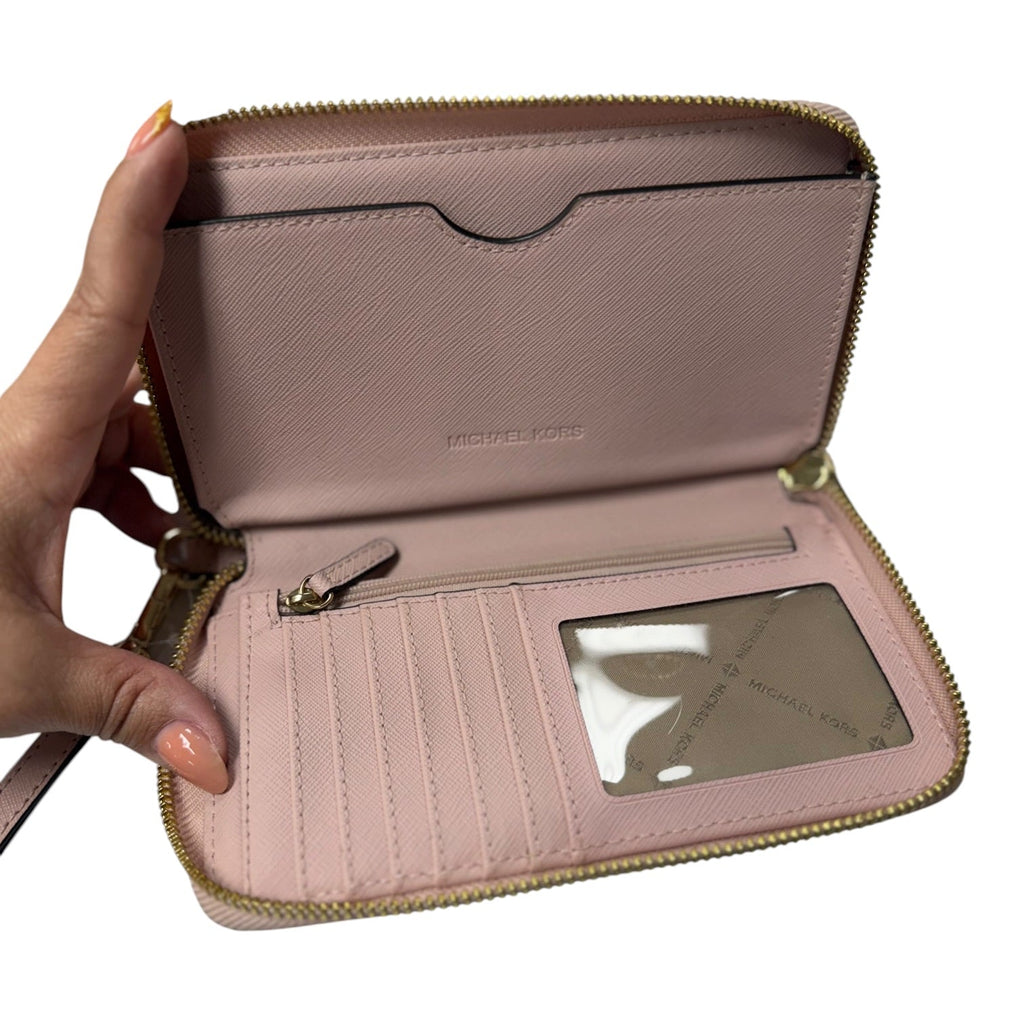Wristlet Designer By Michael Kors In Pink, Size:Large