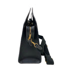 Handbag Luxury Designer By Burberry In Black, Size:Large