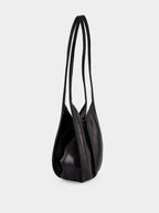 Black Calella Bucket Leather Bag