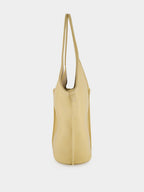 Oat Calella Distressed Leather Tote Bag