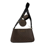 Crossbody Designer By Michael Kors In Brown, Size:Medium