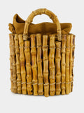 Amalfi Bamboo Bucket Bag