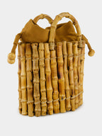 Amalfi Bamboo Bucket Bag