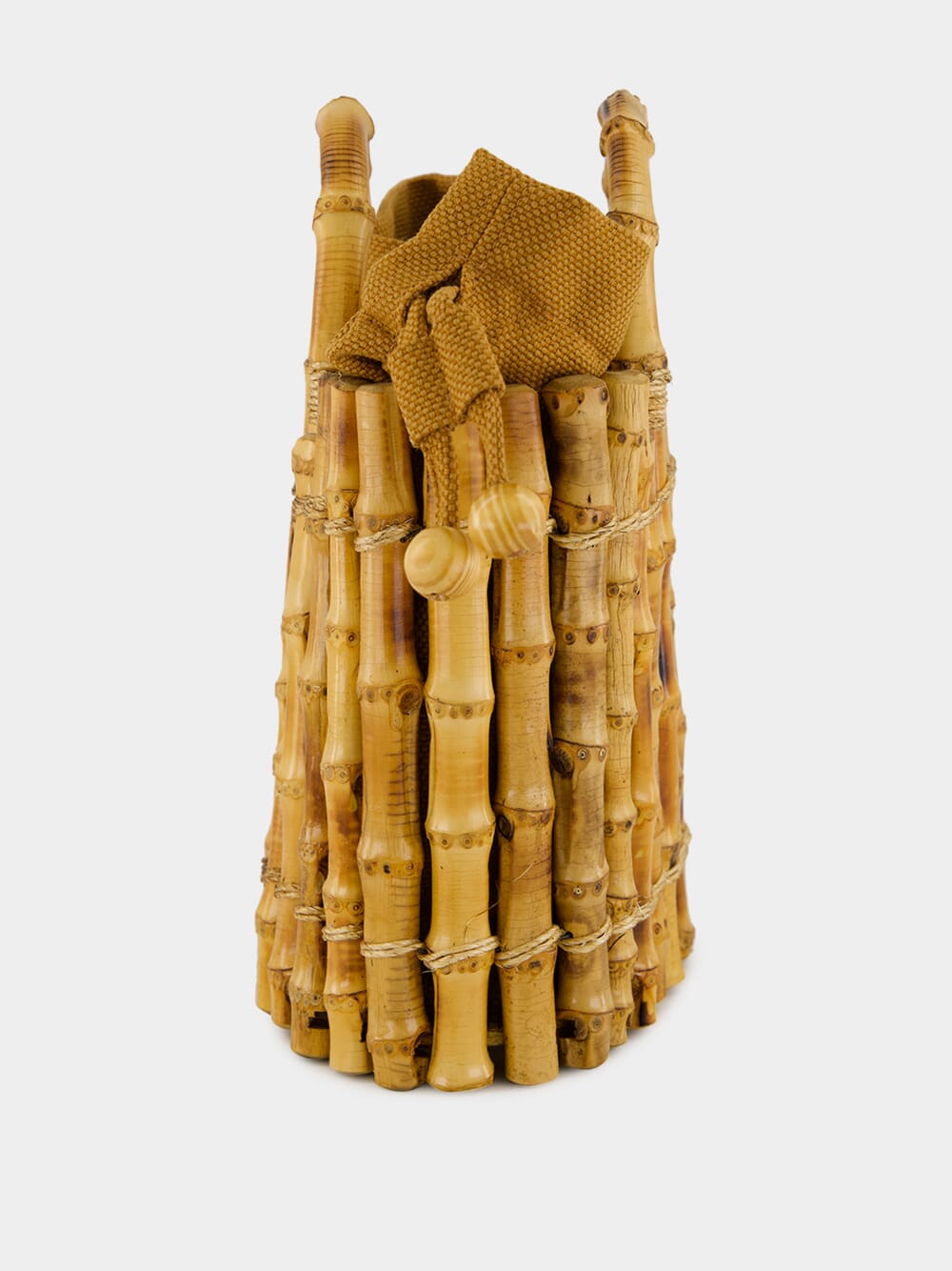 Amalfi Bamboo Bucket Bag