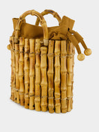 Amalfi Bamboo Bucket Bag