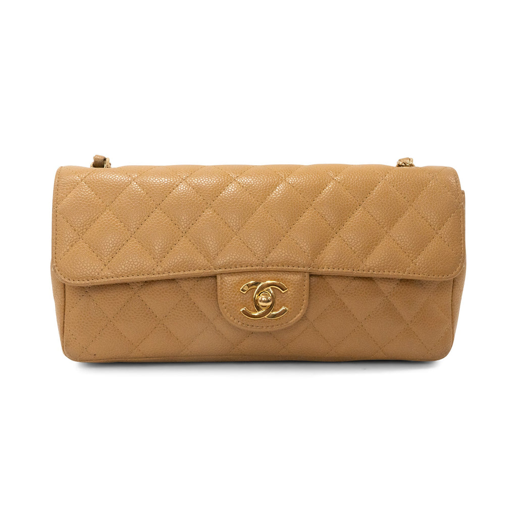 Chanel East West Flap Bag