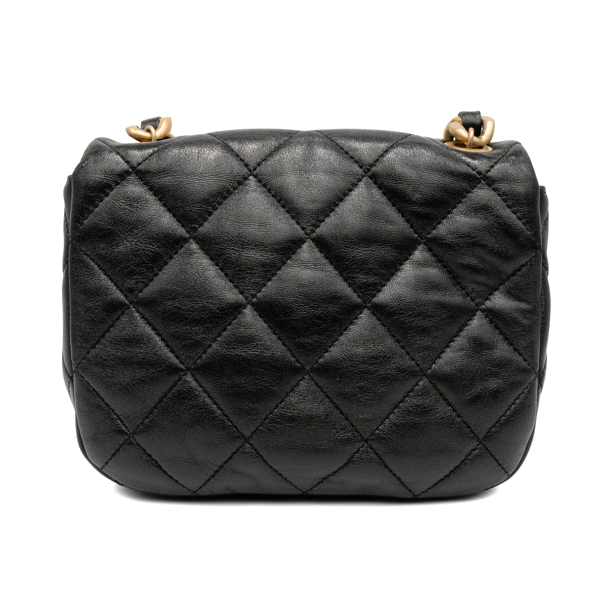 CHANEL Black 'Candy Chain Flap'