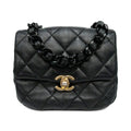 CHANEL Black 'Candy Chain Flap'