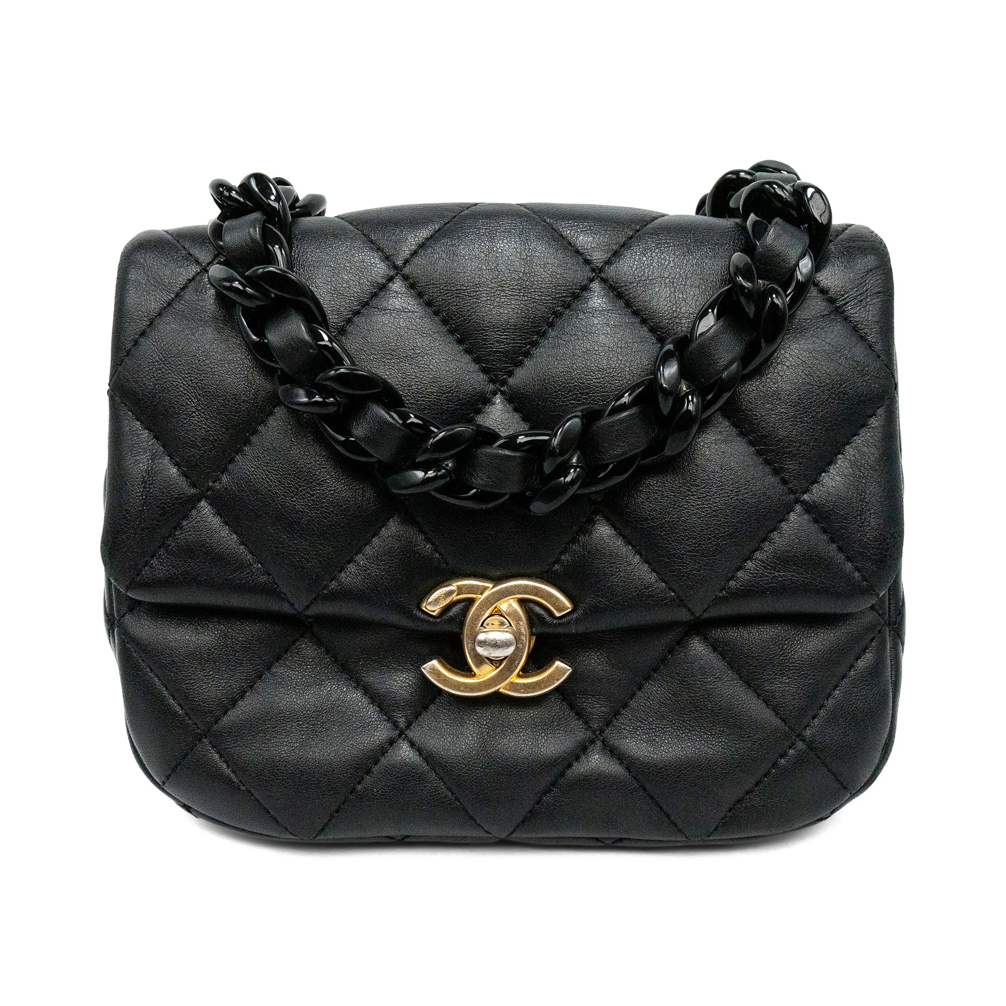 CHANEL Black 'Candy Chain Flap'