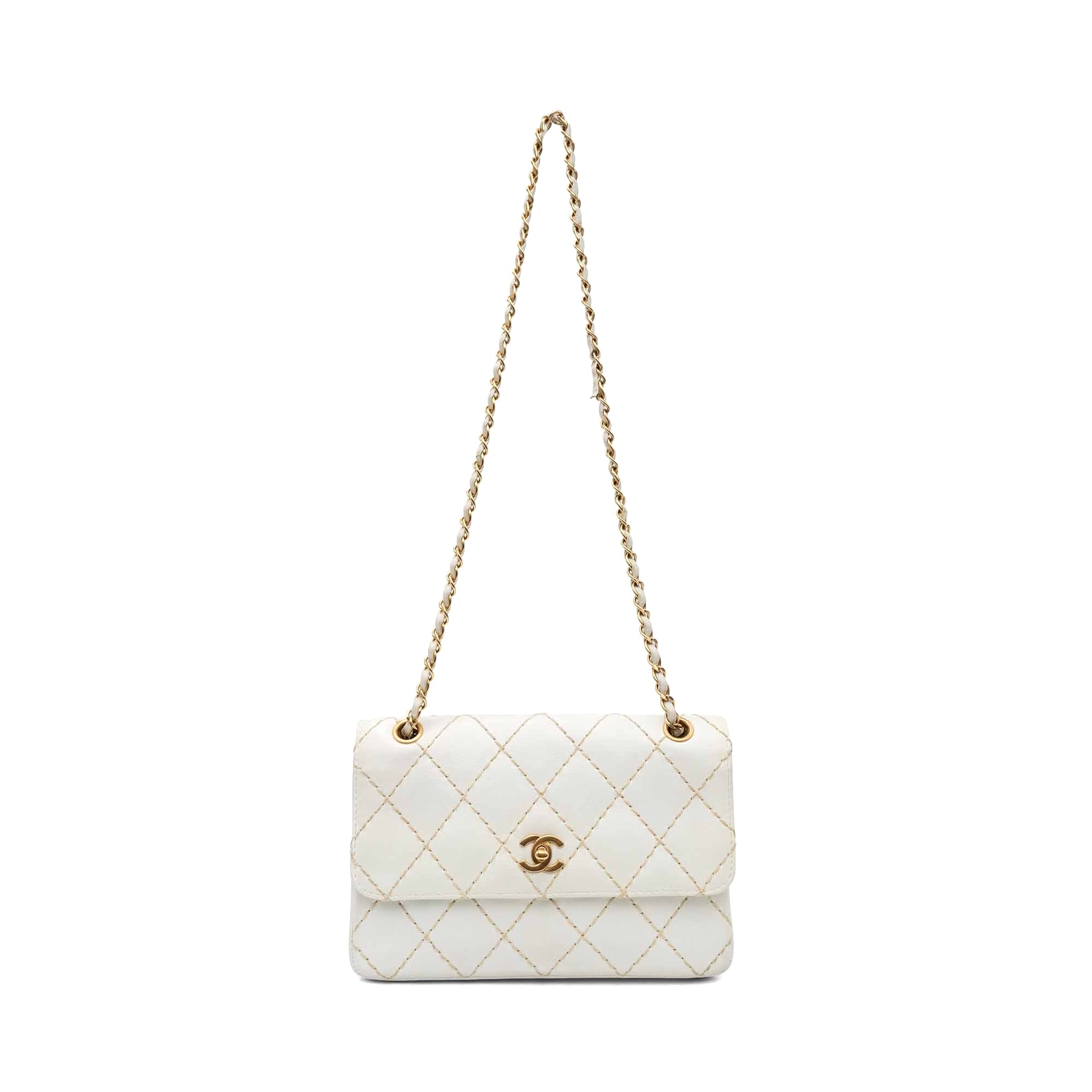 Chanel 'Wild Stitch' Flap Shoulder Bag