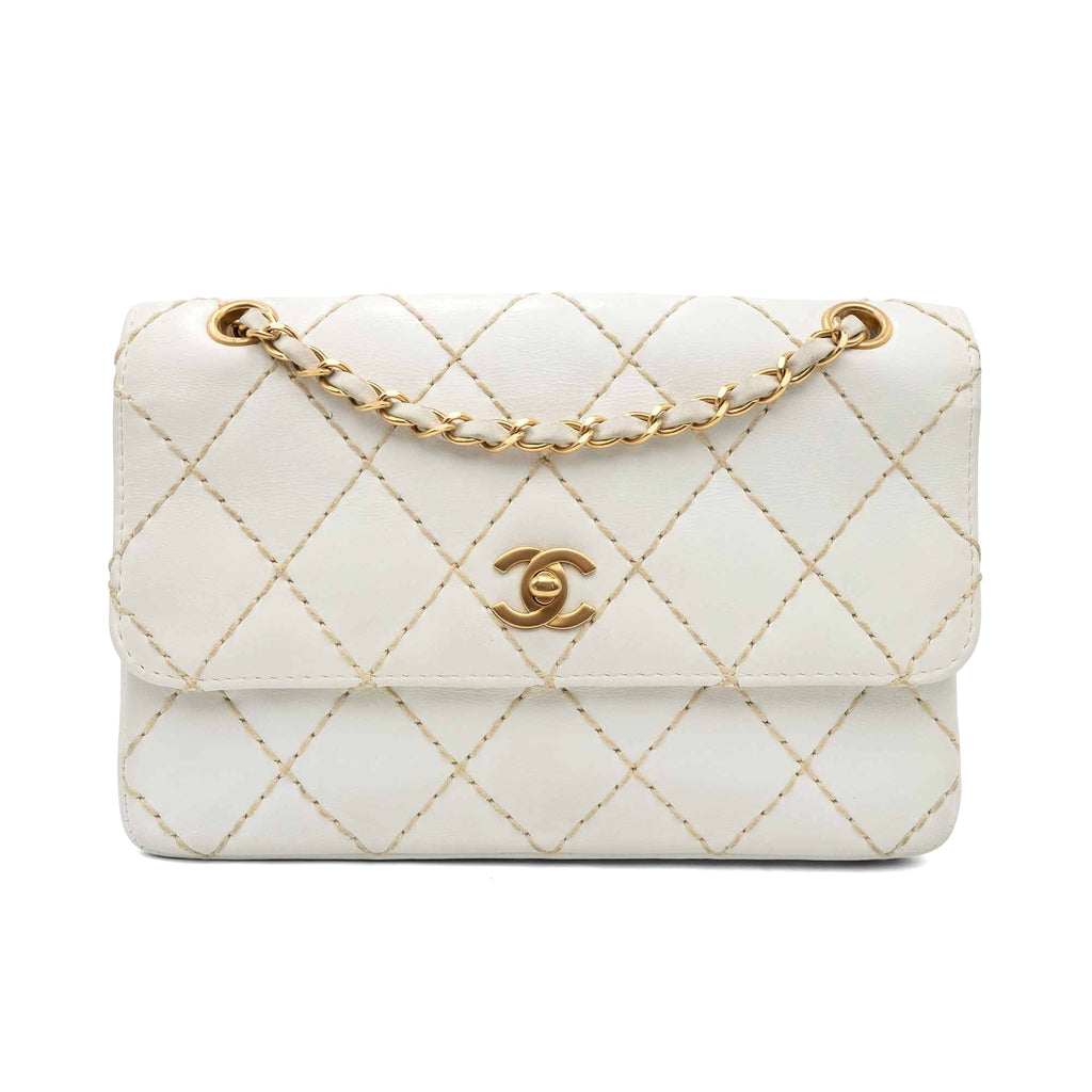 Chanel 'Wild Stitch' Flap Shoulder Bag