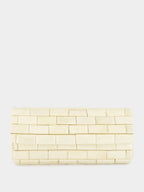 Anouska Clutch in Bone