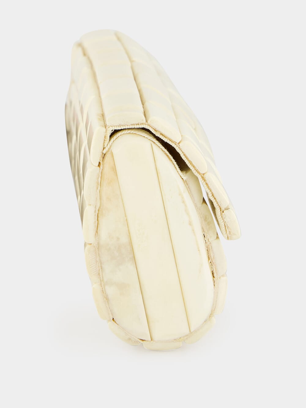 Anouska Clutch in Bone