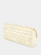 Anouska Clutch in Bone