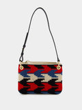 Tasca Arrow-Patterned Red Bag