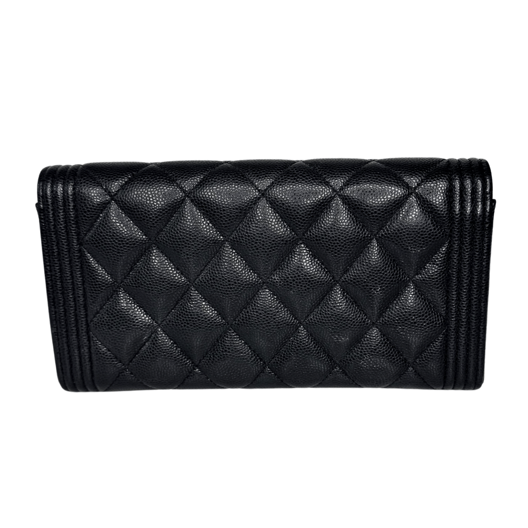 Chanel CC Boy Continental Flap Wallet
