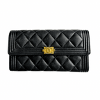Chanel CC Boy Continental Flap Wallet