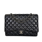 Chanel Classic Black Maxi Double Flap Bag