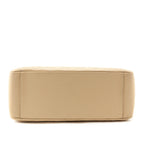Chanel Beige Clair Quilted Caviar Grand Shopping Tote GHW