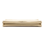 Chanel Beige Lambskin Vintage CC Clutch