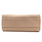 Chanel Beige Mixed Fibers Small Deauville Tote