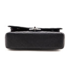 Chanel Black Caviar Quilted Medium Double Flap 2022
