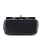Chanel Black Caviar Quilted Mini Square Flap Bag