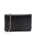 Chanel Black Ligne Cambon Wallet On Chain