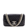 Chanel Black Quilted Lambskin Medium Westminster Flap Bag