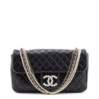 Chanel Black Quilted Lambskin Medium Westminster Flap Bag