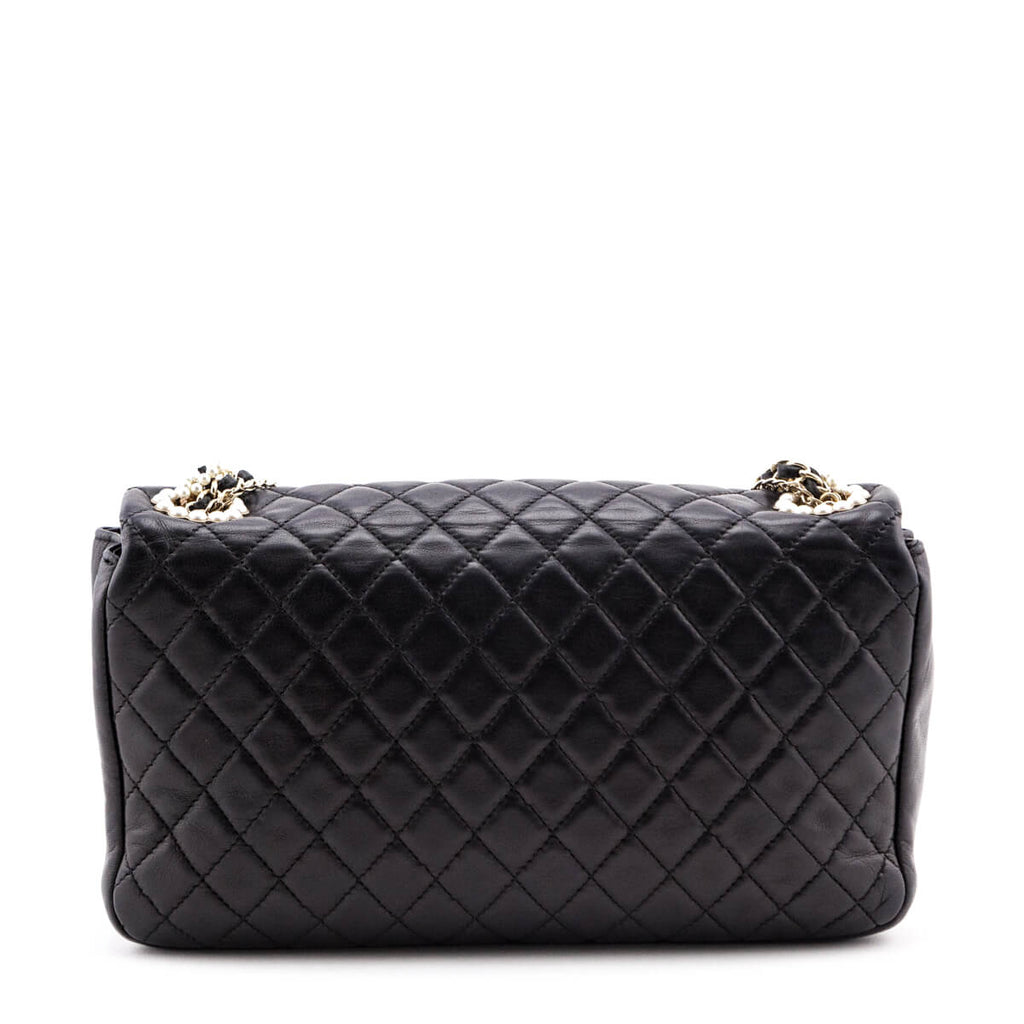 Chanel Black Quilted Lambskin Medium Westminster Flap Bag