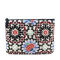 Chanel Multicolor Quilted Glazed Lambskin Small Paris Dubai Pouch
