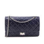 Chanel Navy Aged Calfskin Quilted 2.55 Reissue 227 Flap