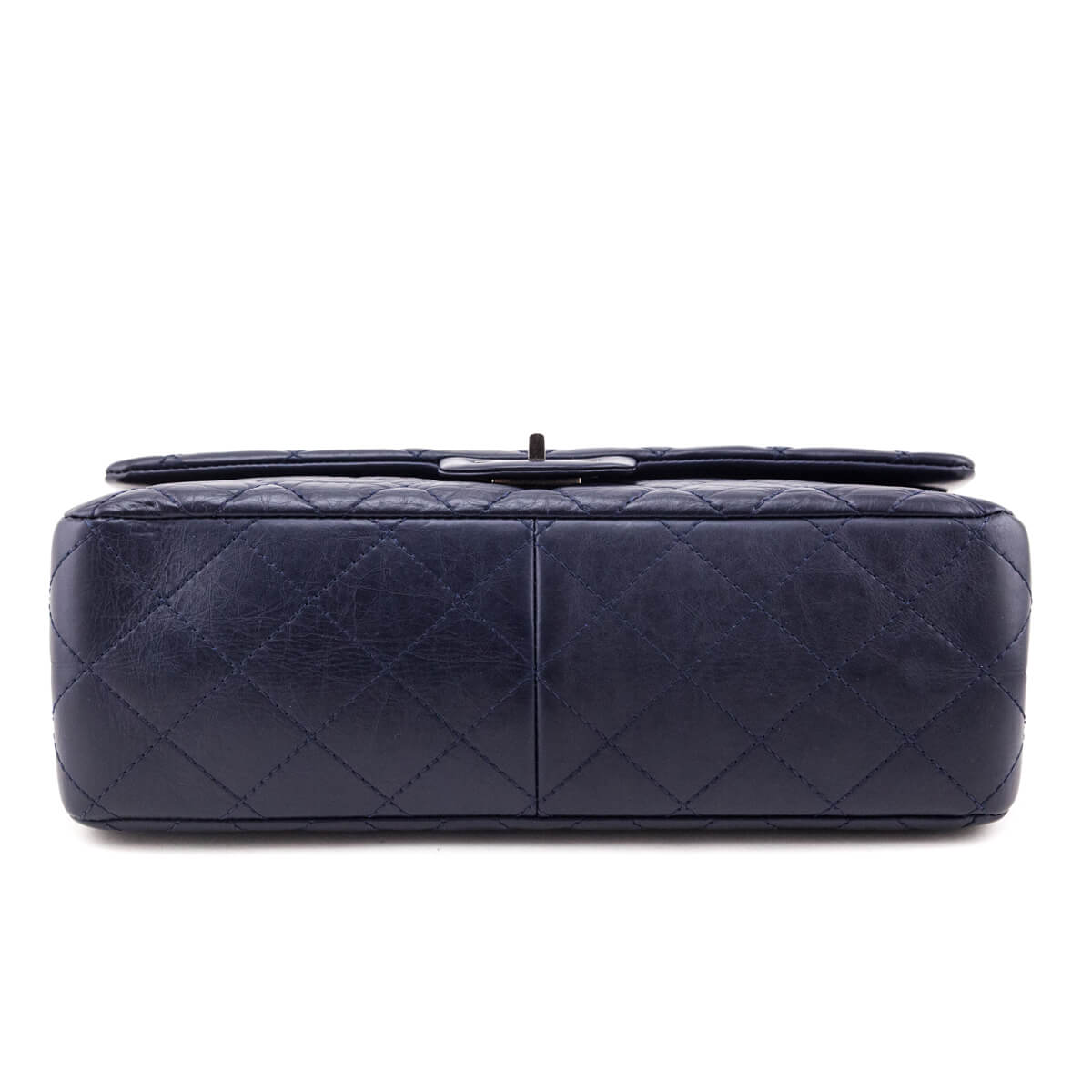 Chanel Navy Aged Calfskin Quilted 2.55 Reissue 227 Flap
