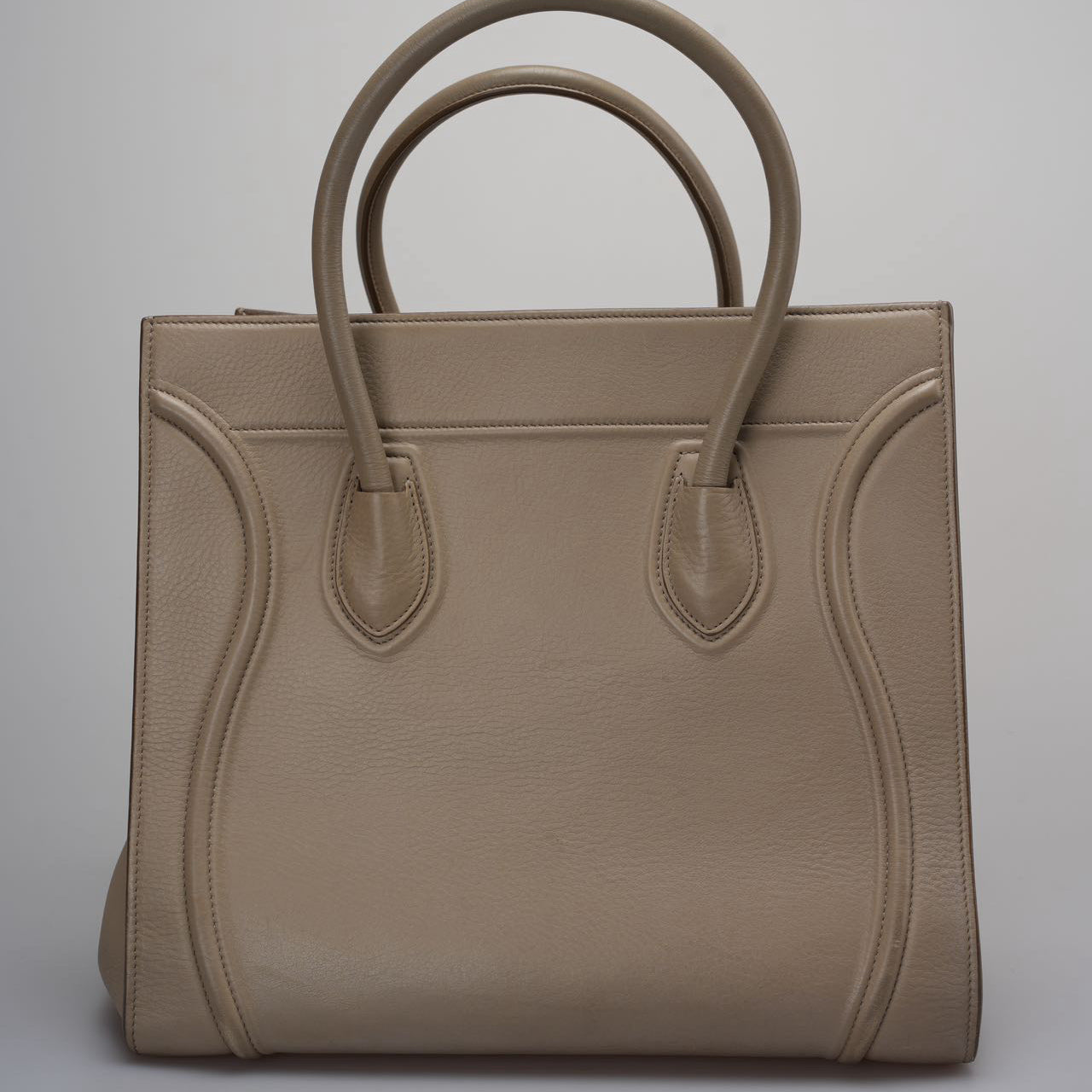 Celine Gray Luggage Tote Bag