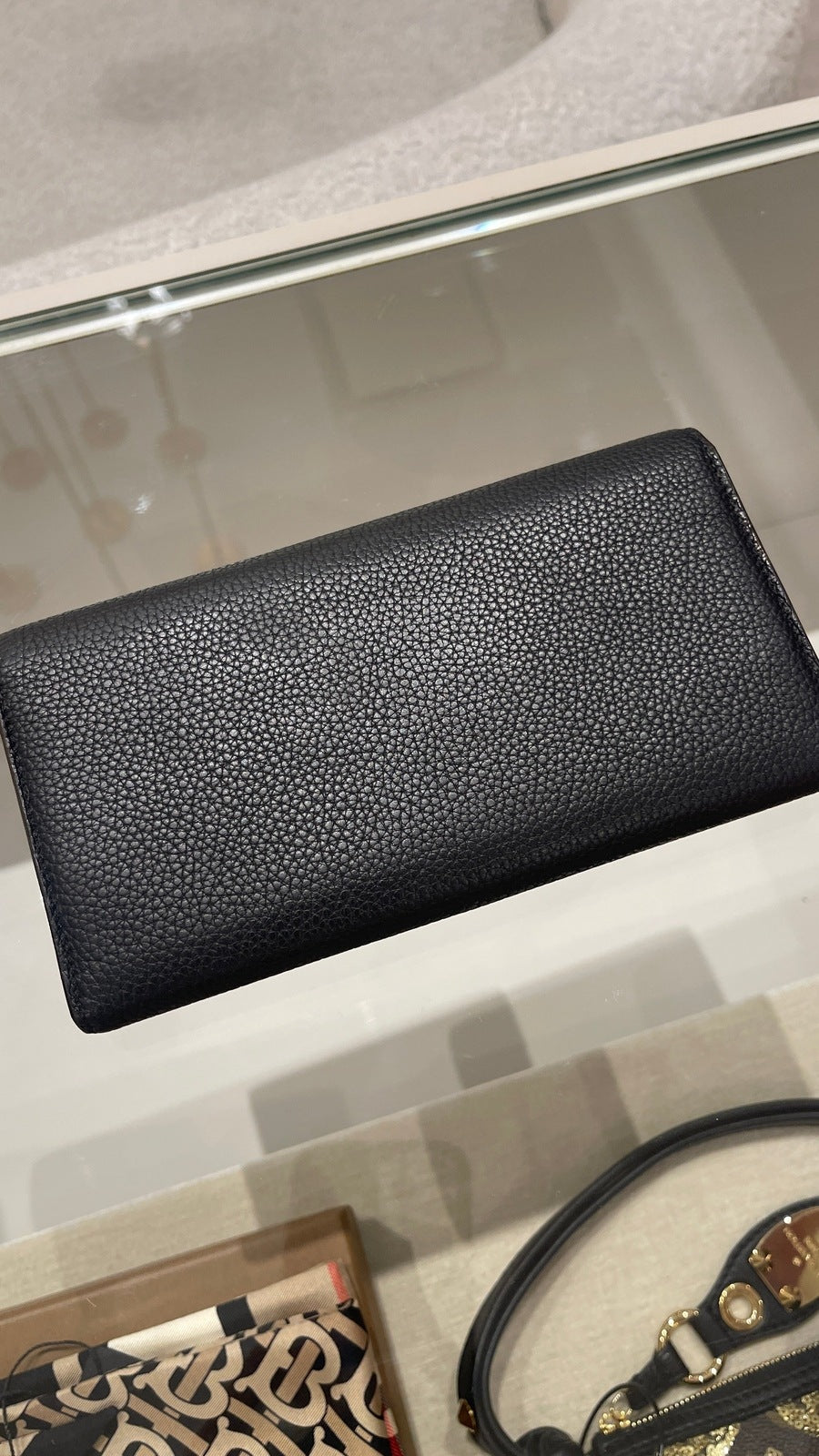 Louis Vuitton Black Double V Wallet