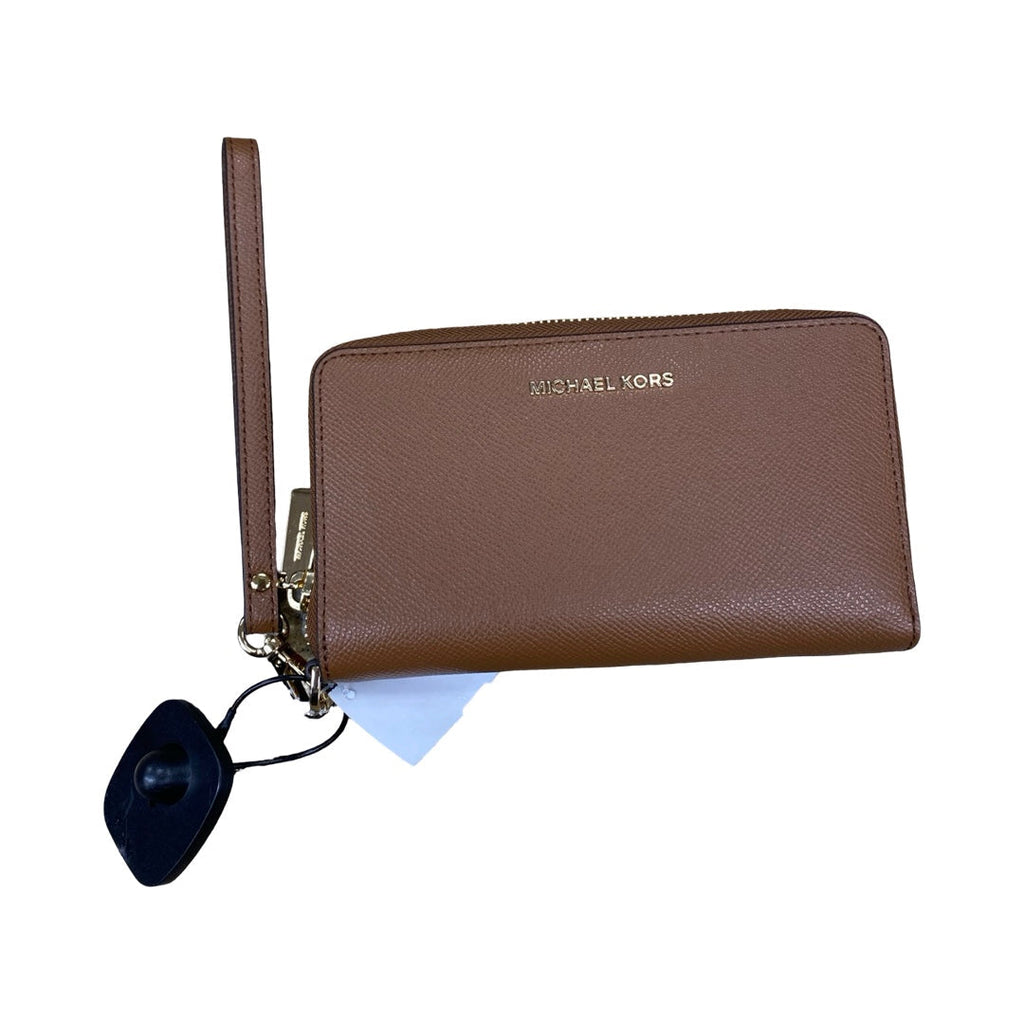 Wristlet Designer By Michael Kors In Brown, Size:Medium