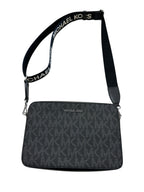 Crossbody Designer By Michael Kors In Black, Size:Medium