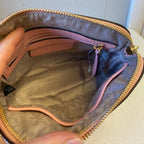Crossbody Designer By Michael Kors In Pink, Size:Small