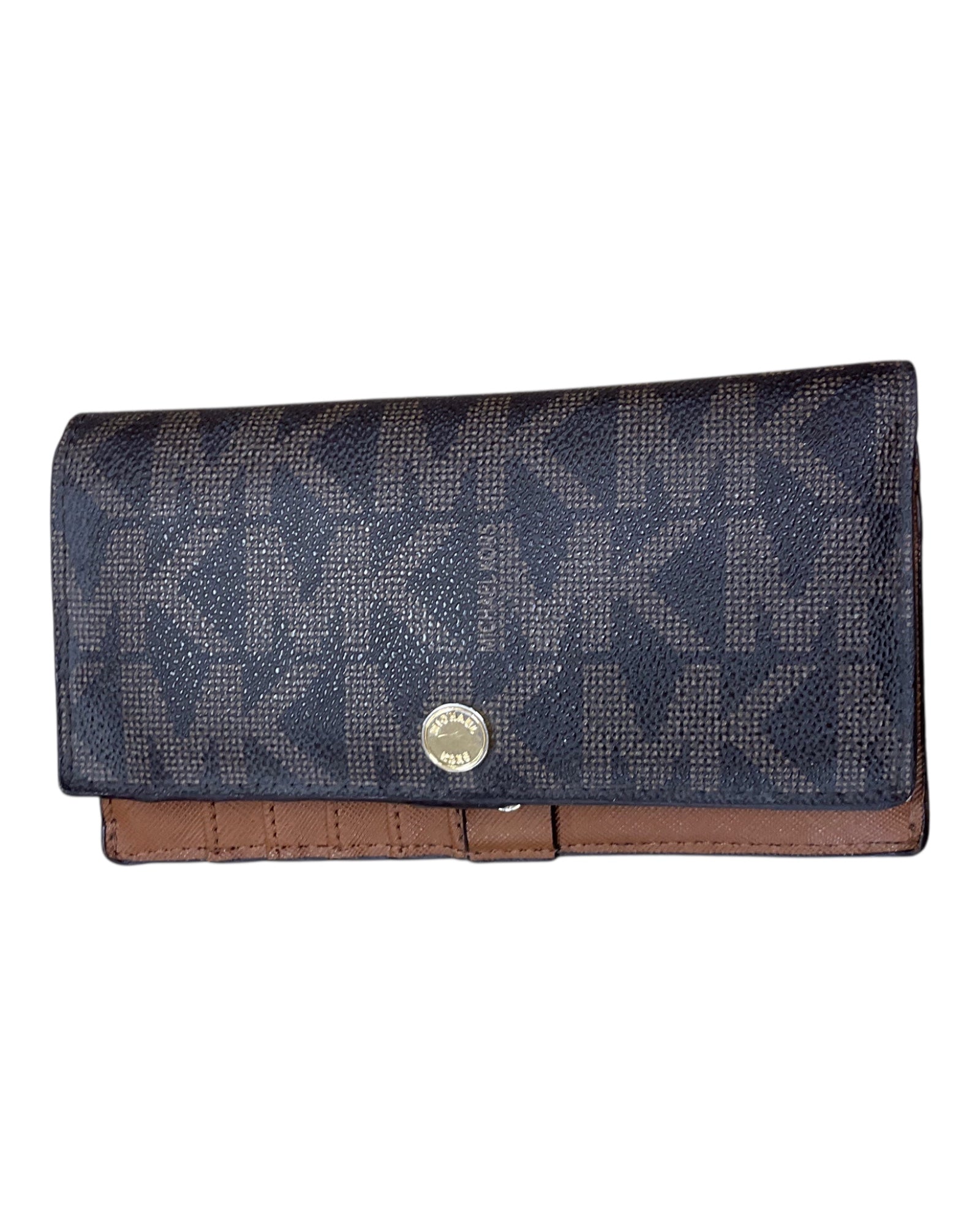 Wallet Designer By Michael Kors In Brown, Size:Small