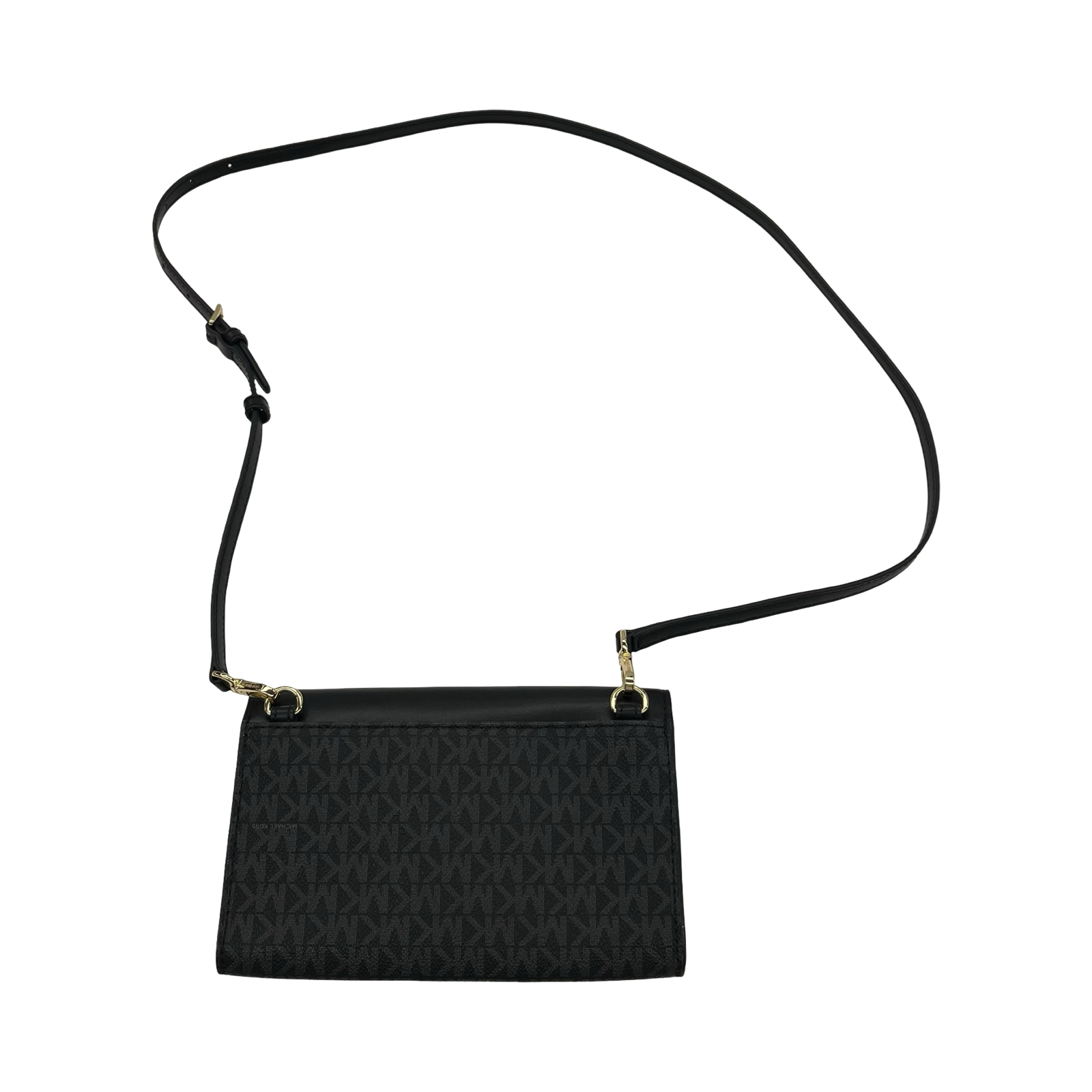 Crossbody Designer By Michael Kors In Black & Grey, Size:Small