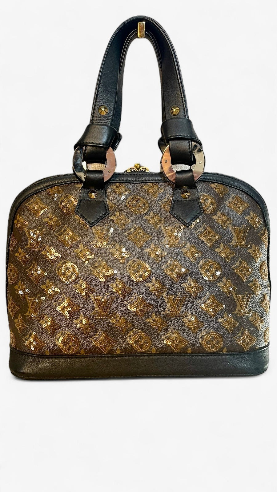 Louis Vuitton Eclipse Limited Edition Monogram Alma Bag