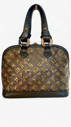 Louis Vuitton Eclipse Limited Edition Monogram Alma Bag