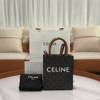 CELINE MINI CABAS TOTE VINTAGE MONOGRAM