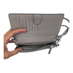 Handbag Designer By Michael Kors In Grey, Size:Small